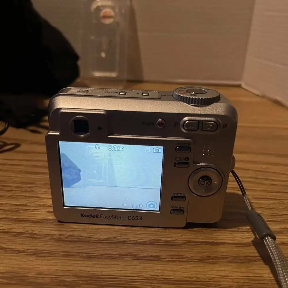 Kodak EasyShare C653 6.1MP Digital Camera Series 3 Printer Dock & Case Working